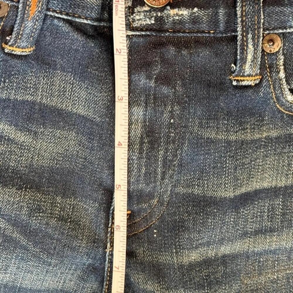 Ralph Lauren Tompkins Skinny Patchwork Denim Jeans (sz 28) - Picture 6 of 7